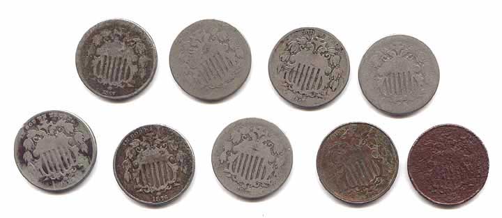 Shield Nickels